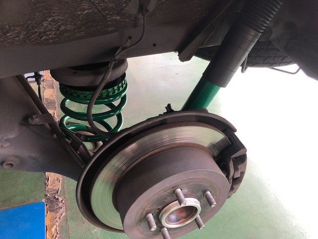 10アルファード TEIN車高調 STREET BASIS Z 取付+