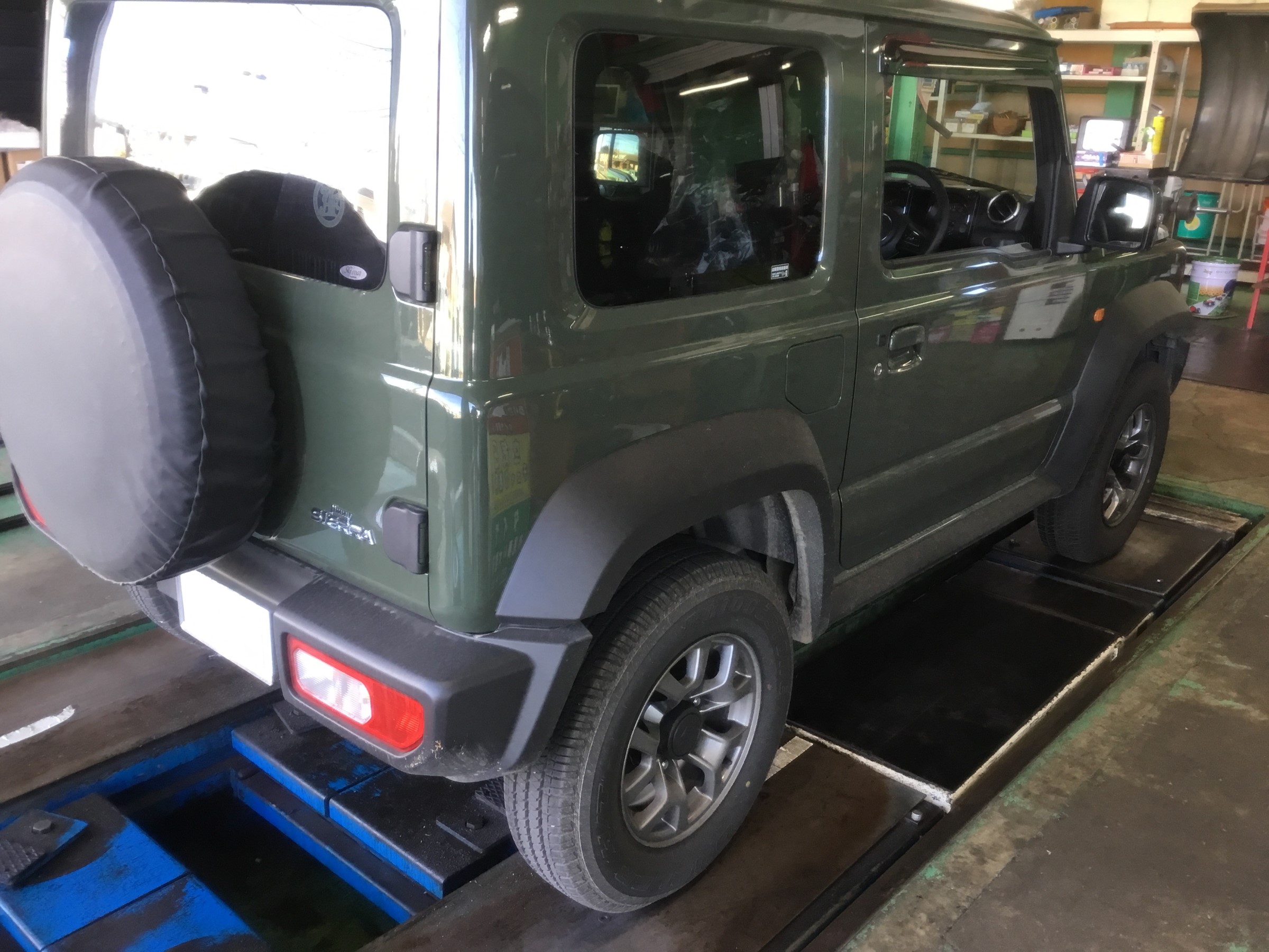 JB74型ジムニーシエラ、スタッドレスタイヤ＆アルミホイールセットのお