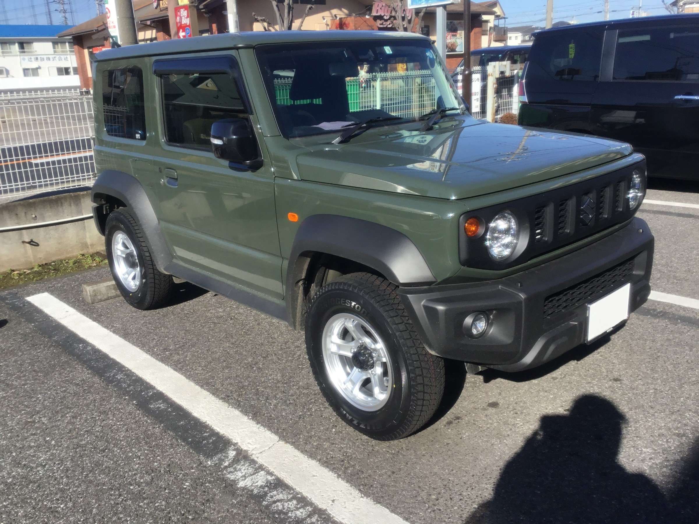 JB74型ジムニーシエラ、スタッドレスタイヤ＆アルミホイールセットのお