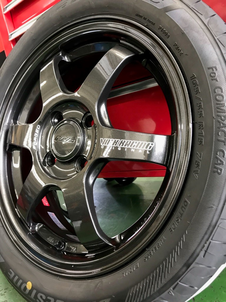ホンダ N-ワゴン RAYS TE37 ソニック 15インチ取付 | 店舗おススメ情報