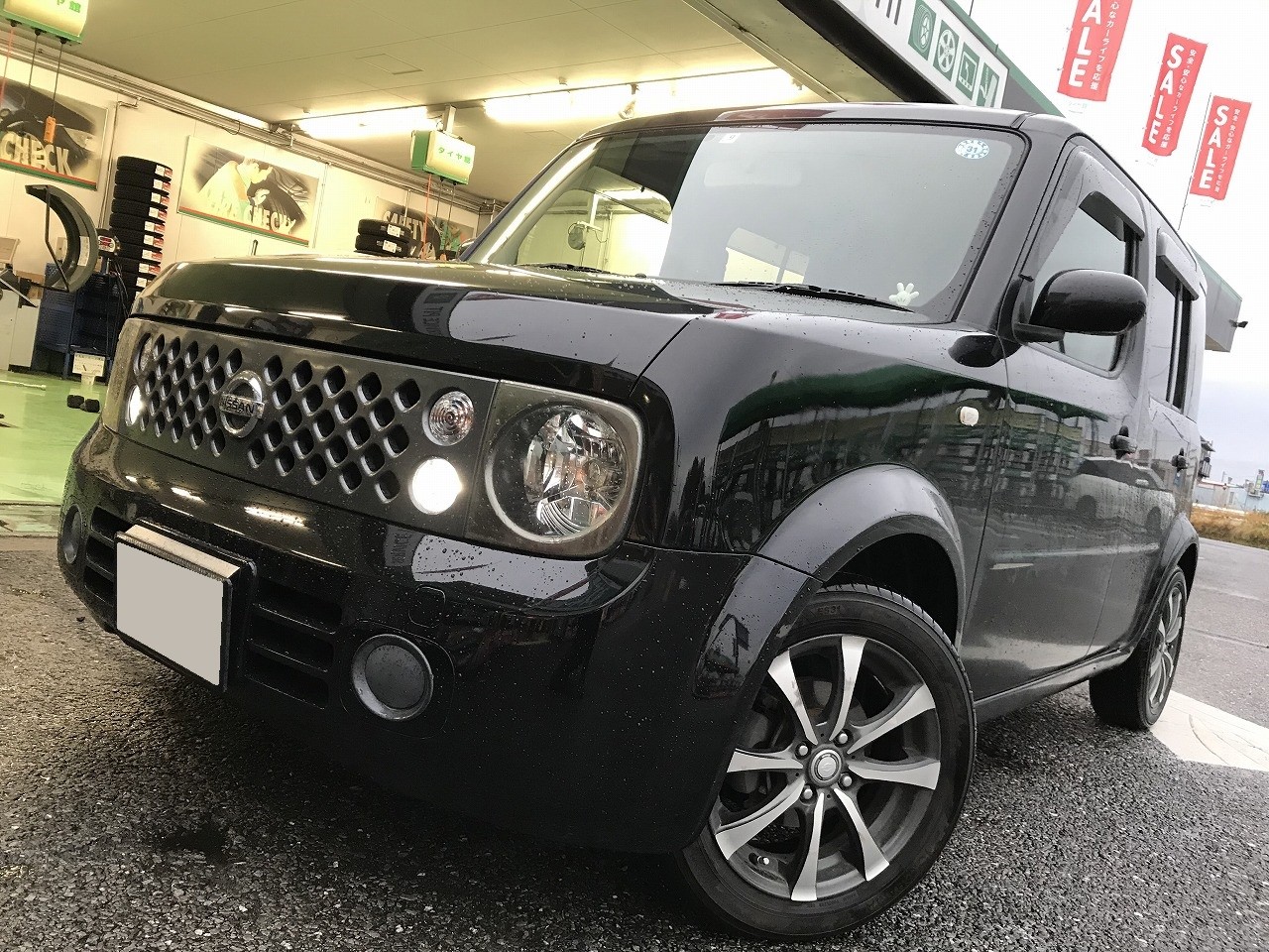 日産・キューブ・Z11】目元キリっと！ポジションランプをLEDに交換しま