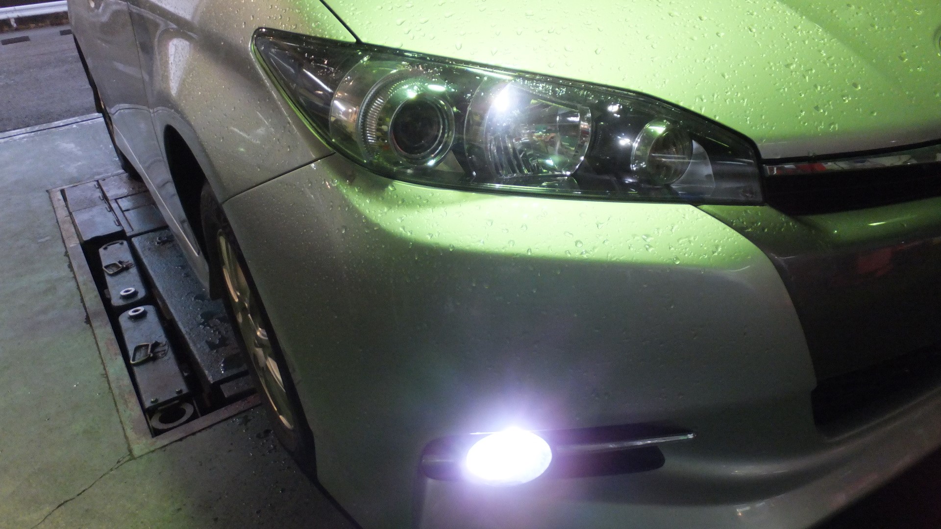 交換後LED