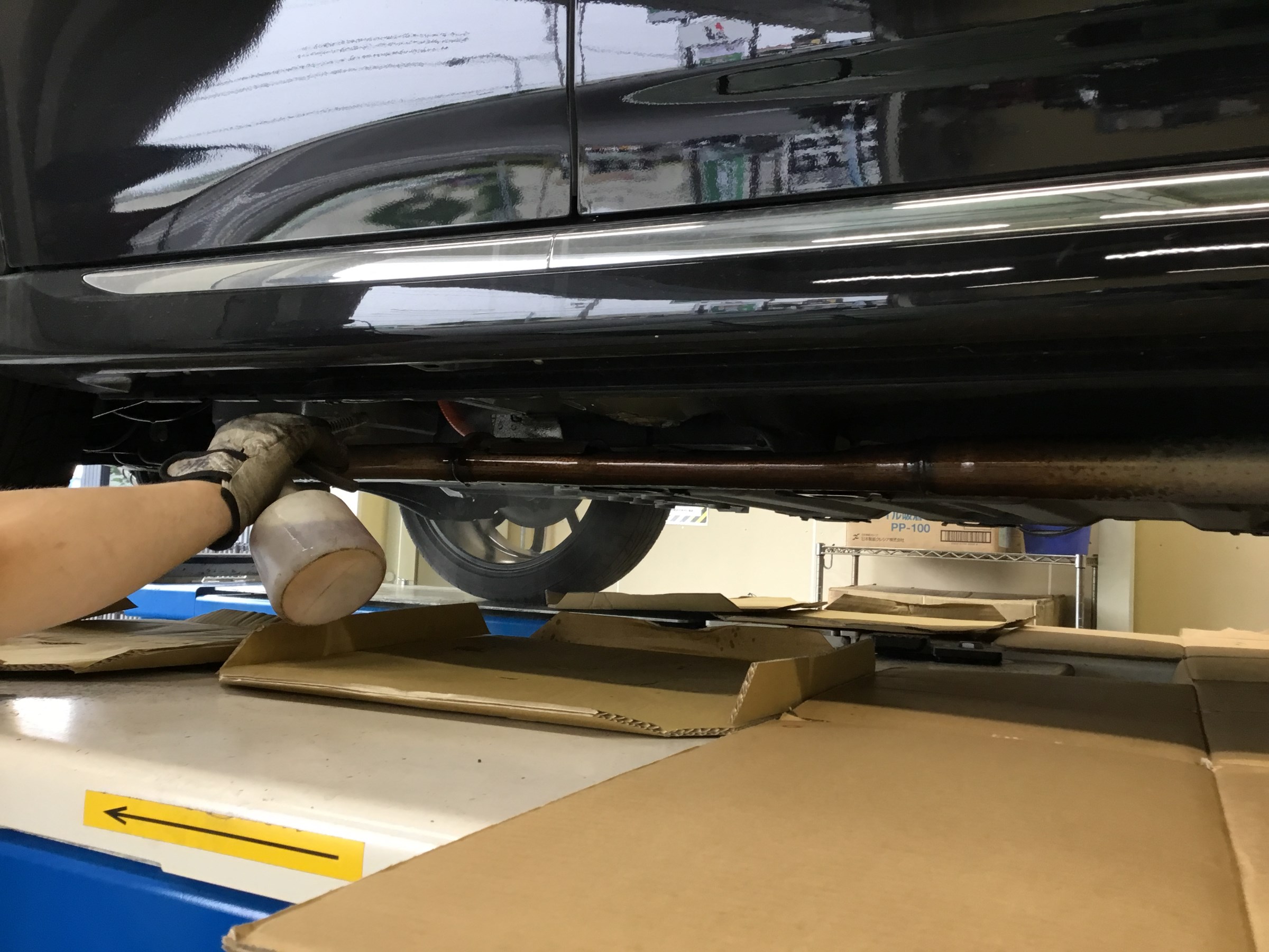 防錆コーティング オススメします 作業紹介 タイヤ館 岐阜北 岐阜県のタイヤ カー用品ショップ タイヤからはじまる トータルカーメンテナンス タイヤ館グループ