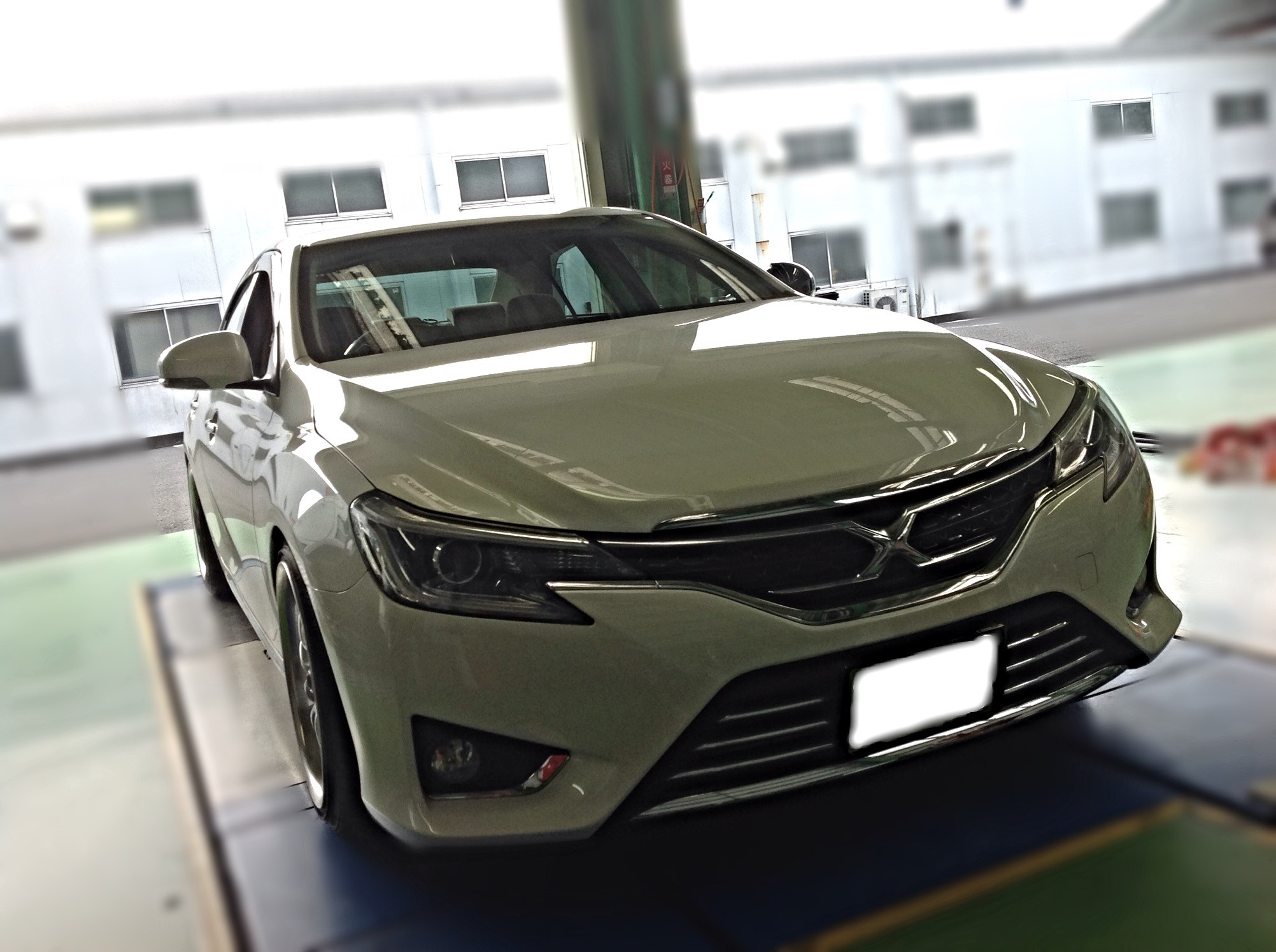 130系】マークX に 柿本改マフラー Class KR 取り付け！ | 一宮
