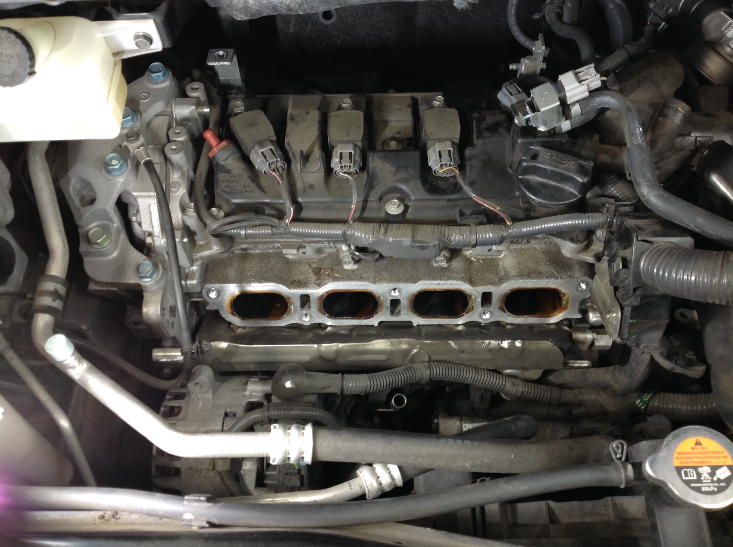 スパークプラグの交換です。