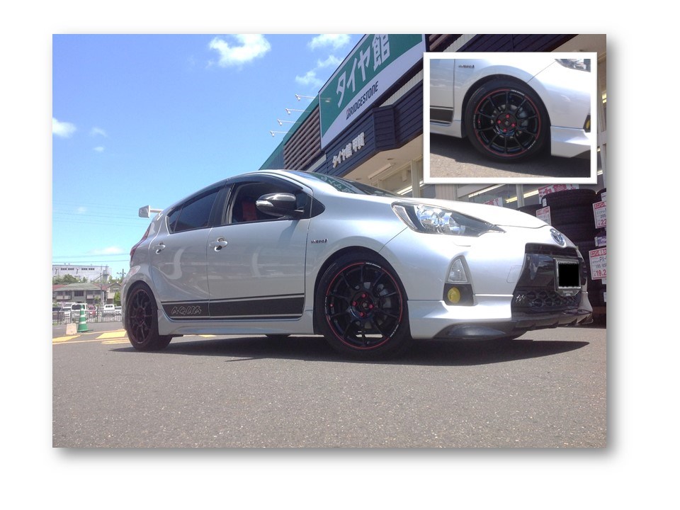 タイヤ・ホイール AQUA アクア X VOLKRACING ZE40 | 店舗おススメ情報 | タイヤ館 甲賀