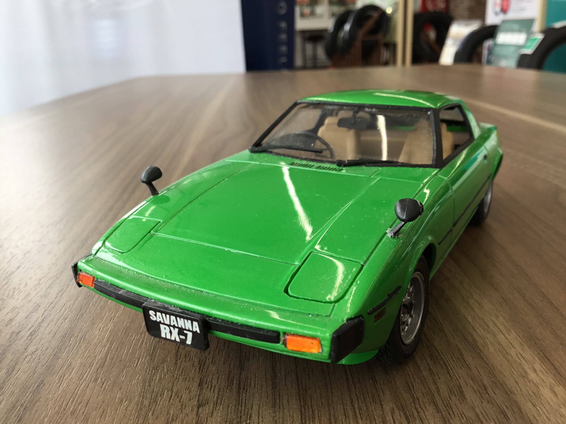 SA22C RX-7のプラモデル( ಠωಠ) | 店舗おススメ情報 | タイヤ館