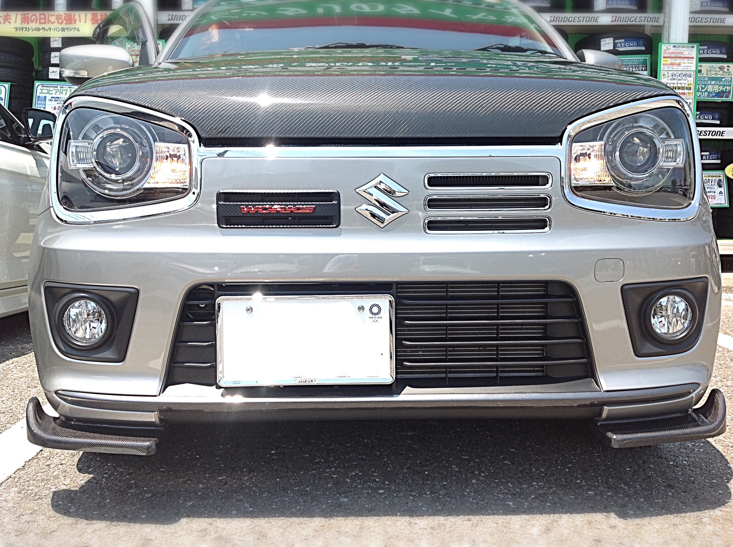 アルトワークス カップスポイラー テイクオフ テイクオフ]CROSS CUPスポイラーFRP アルトワークス/ターボRS