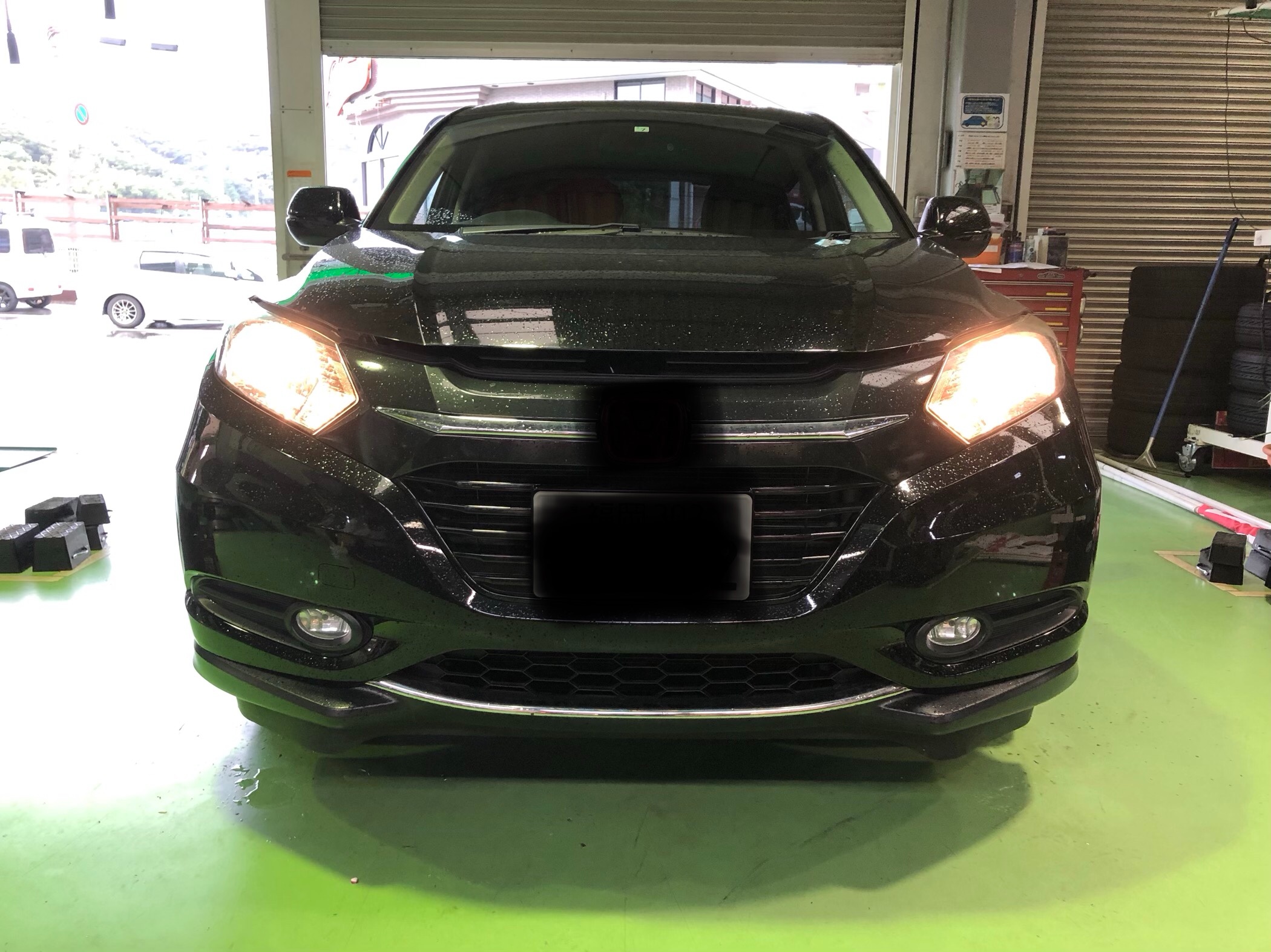 ホンダ ヴェゼルのヘッドランプをLEDにしました！ | ホンダ ヴェゼル