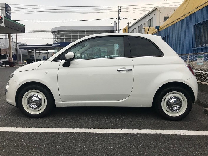 Fiat500のホイールを交換しました！ | 店舗おススメ情報