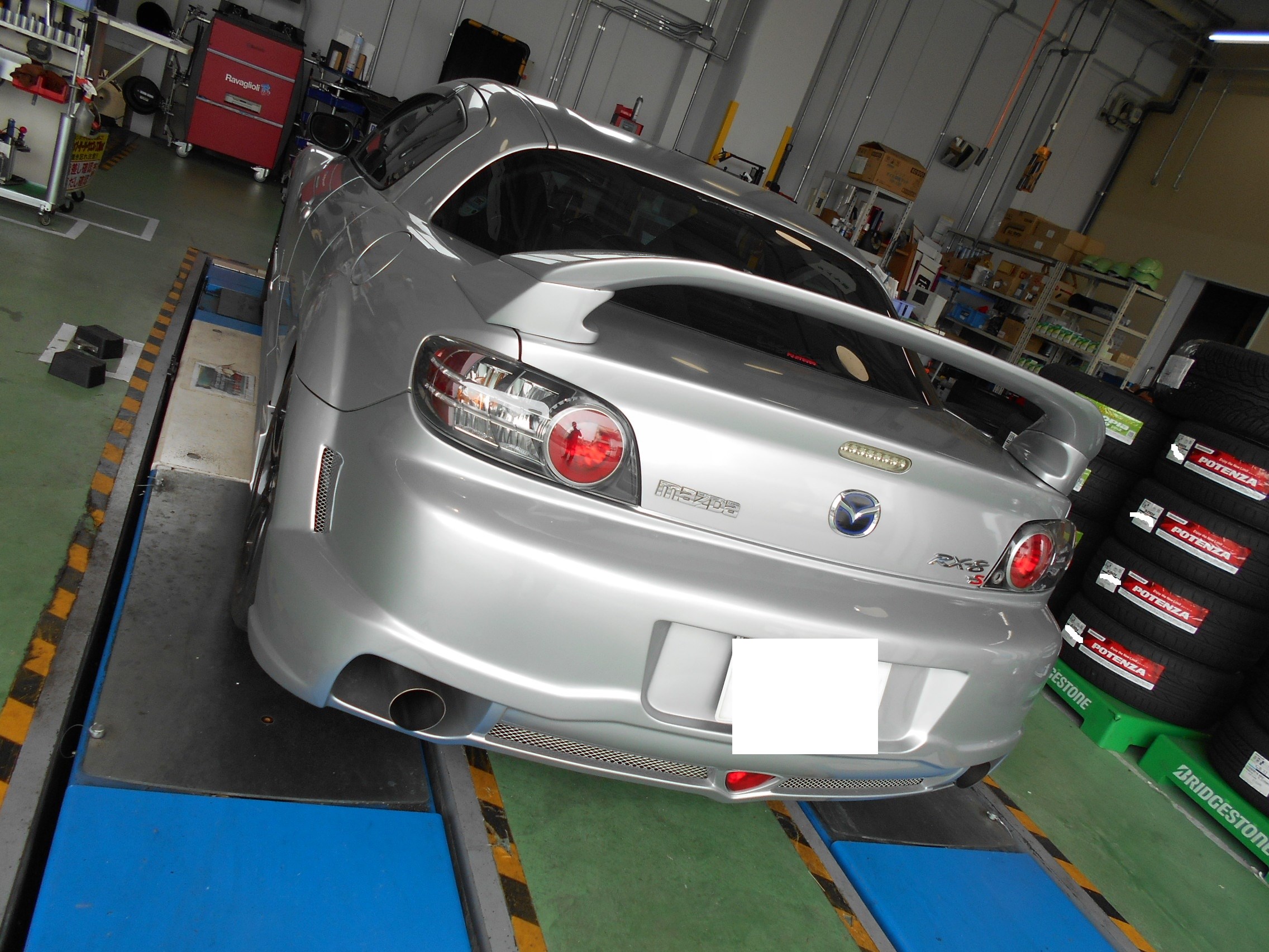 値下げ中 訳あり 激レア RX8 RX-8 ヴァレンティ テールランプヒビ割れ以外はとても綺麗です