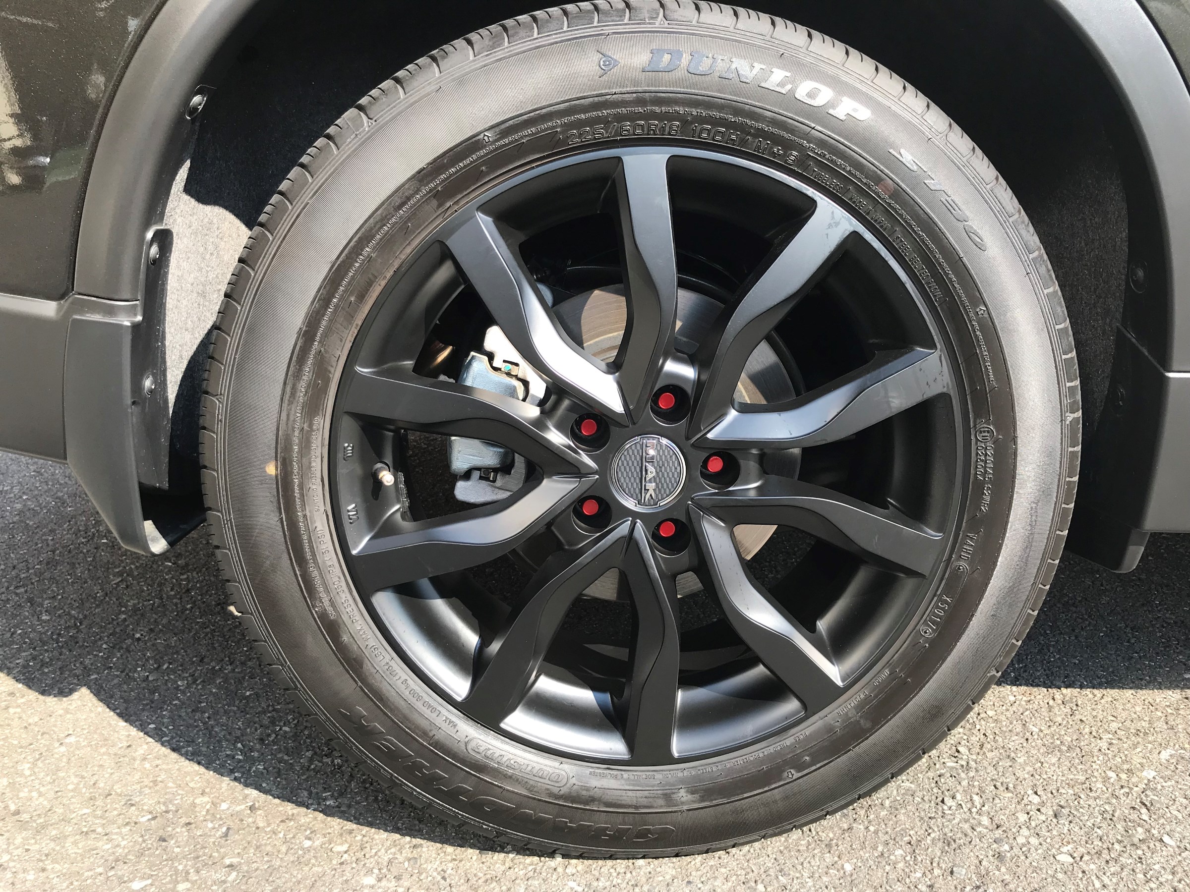 9分山 程度良好品】MAK KOLN 18in 7.5J +48 PCD114.3 ヨコハマ アイスガード G075 225/55R18  SKフォレスター エクストレイル デリカD:5 中古 スタッドレスタイヤホイールセット | パーツ販売ナンバーワン