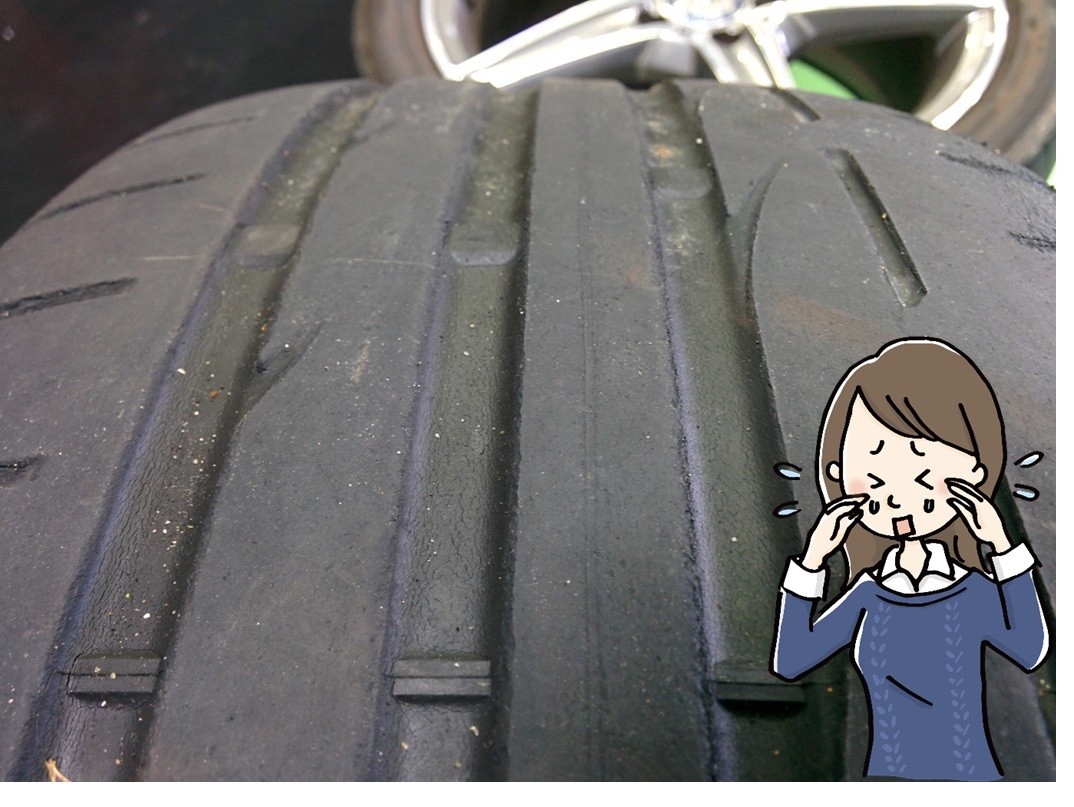 タイヤ交換】メルセデス・ベンツ Cクラス W205 F:225/45R18 R:245