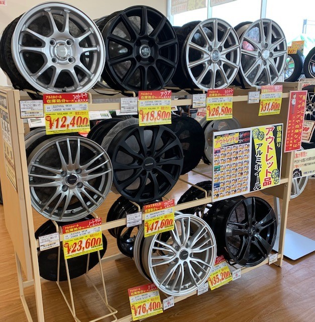 ホイールセット品】も展示中！！ | 店舗おススメ情報 | タイヤ館 青森