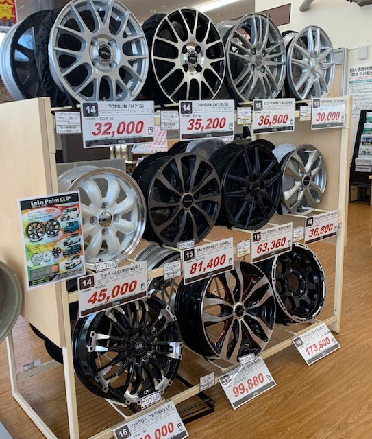 ホイールセット品】も展示中！！ | 店舗おススメ情報 | タイヤ館 青森