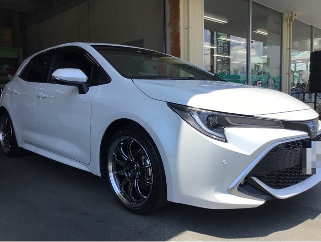 TOYOTA【カローラスポーツ】 × ホイール交換【エモーションZR10