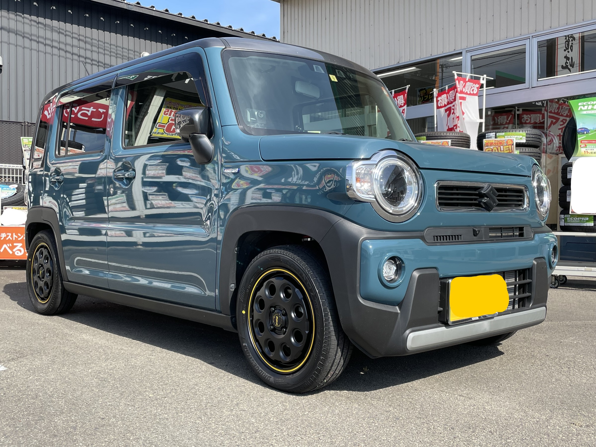 ハスラー タイヤホイール交換 レグノGRレジェーラ PPX MIL8 | 店舗お