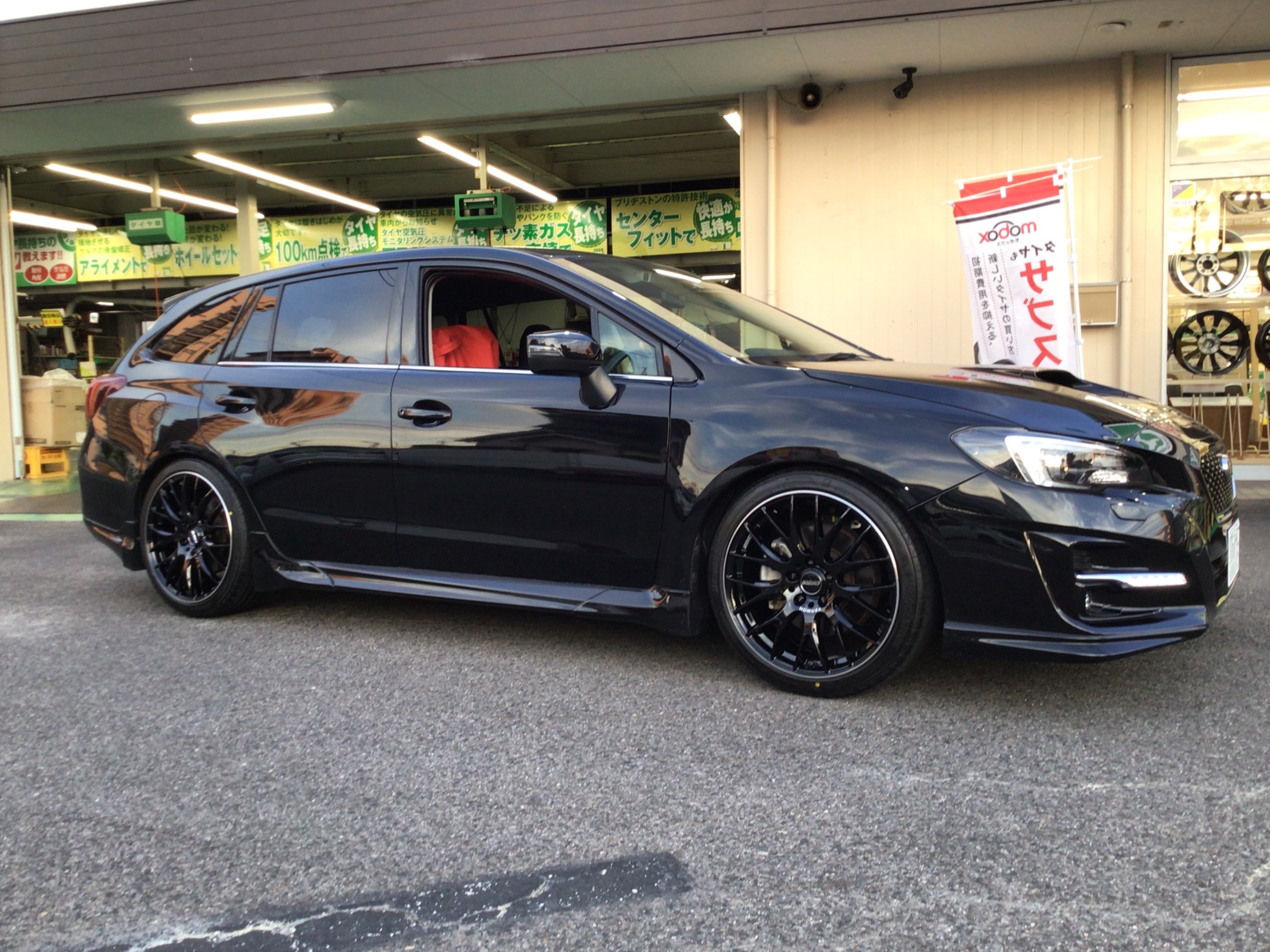 タイヤ（ブリヂストン ポテンザS007A）＋アルミホイール（RAYS HOMURA