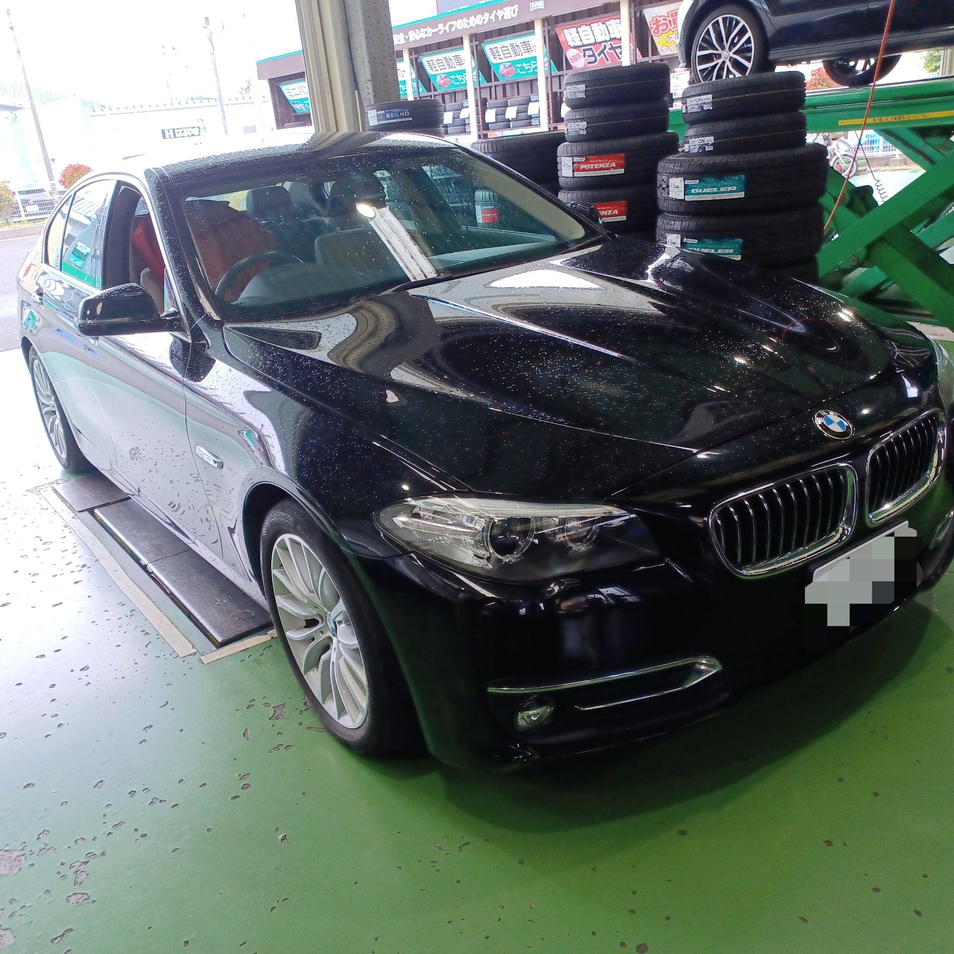 ランフラットタイヤ·タイヤ交換·外車·BMW·5シリーズ·245/45R18·レグノ