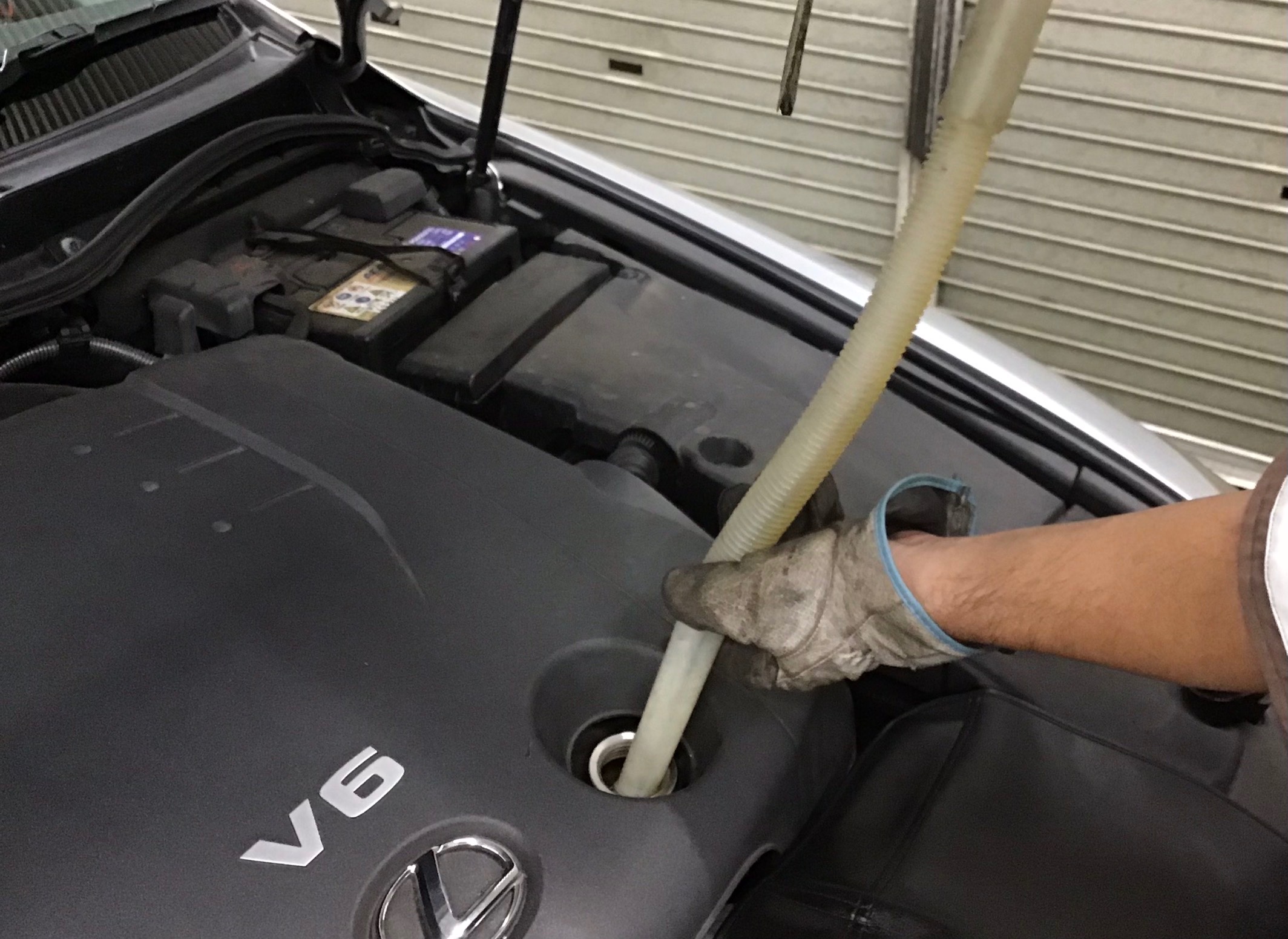 レクサス【IS250】エンジンオイル交換\(^o^)／ レクサス IS メンテナンス商品 オイル関連 > エンジンオイル交換 結城店