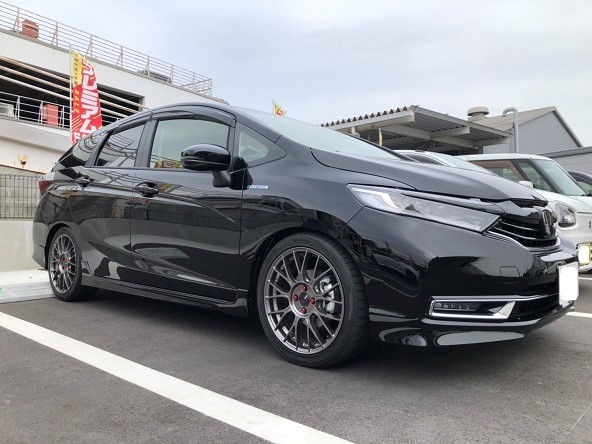 HONDA SHUTTLE RECARO SR-7F ENKEI PF-M1 | ホンダ シャトル ホイール
