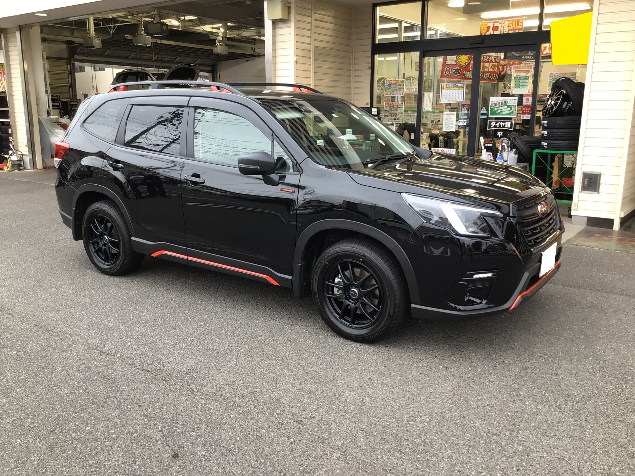 新型フォレスター × WORK EMOTION CR Kiwami 装着 | スバル