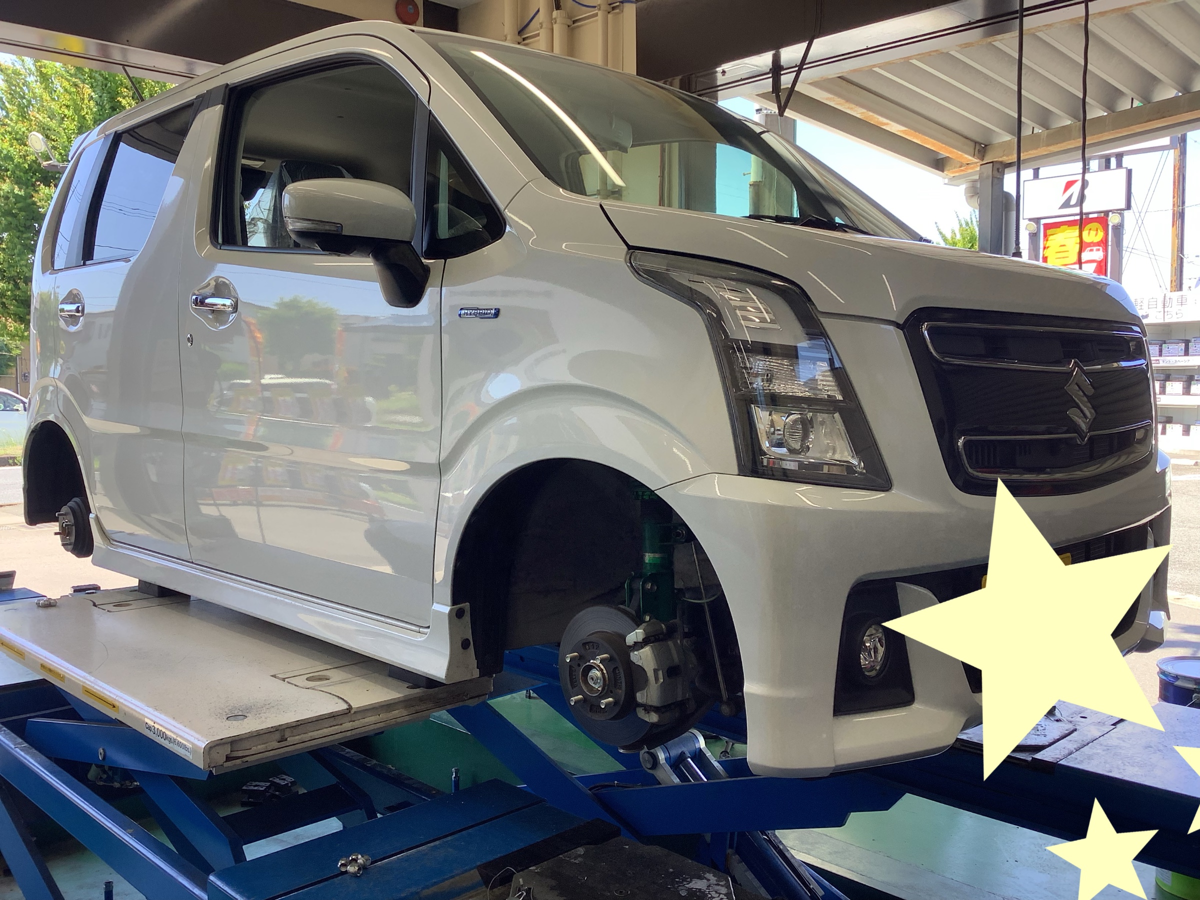 SUZUKI ワゴンR ハイブリッド ホイール交換 ESB TC01 15X5J | スズキ