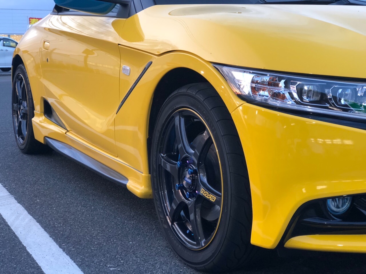 ホンダ S660にレイズホイール取り付け！ | 店舗おススメ情報