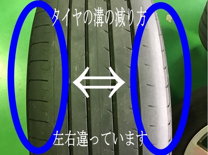 お客様のタイヤ