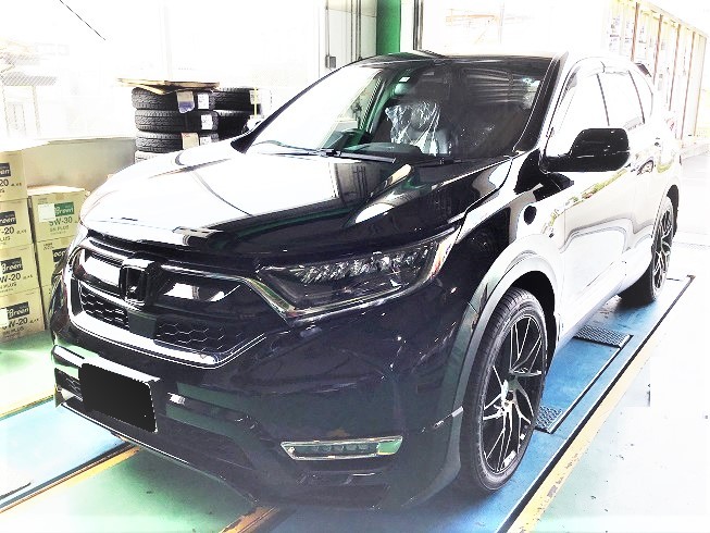 CR-V(RT5) RS☆R Ti2000ダウンサス交換 | ホンダ CR-V その他 パーツ ...