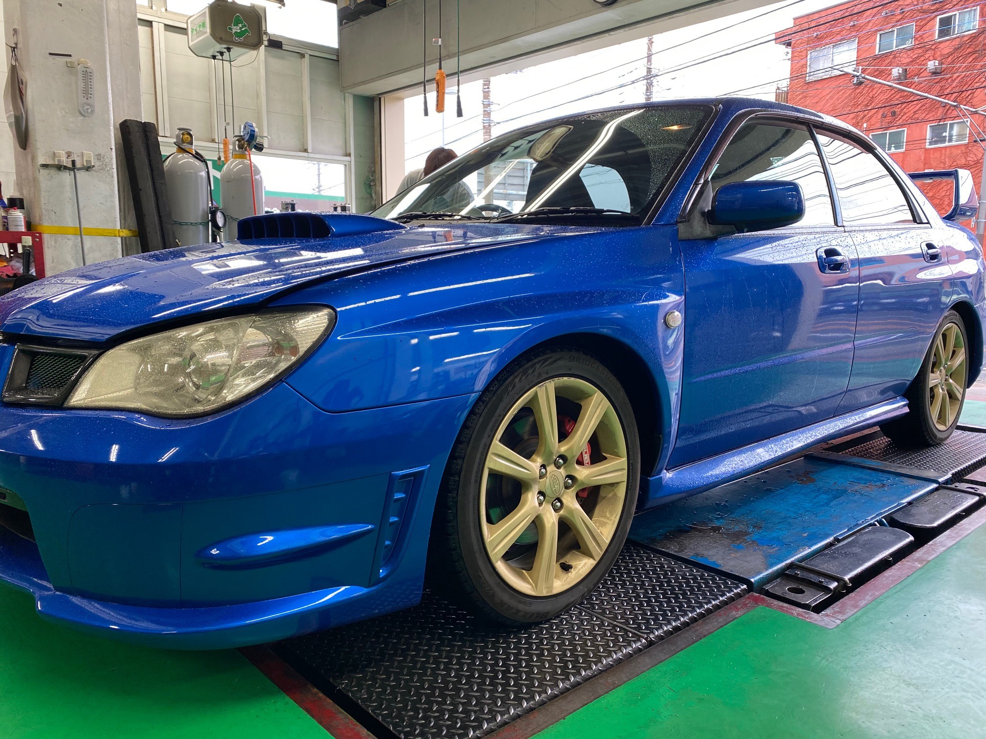 スバル インプレッサ（GDA） TEIN車高調＆エンケイアルミ