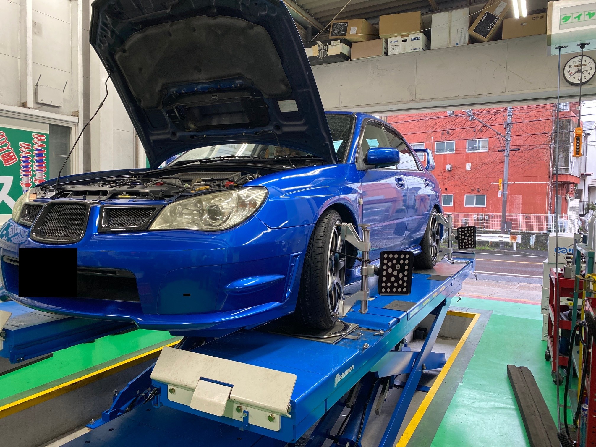 スバル インプレッサ（GDA） TEIN車高調＆エンケイアルミ
