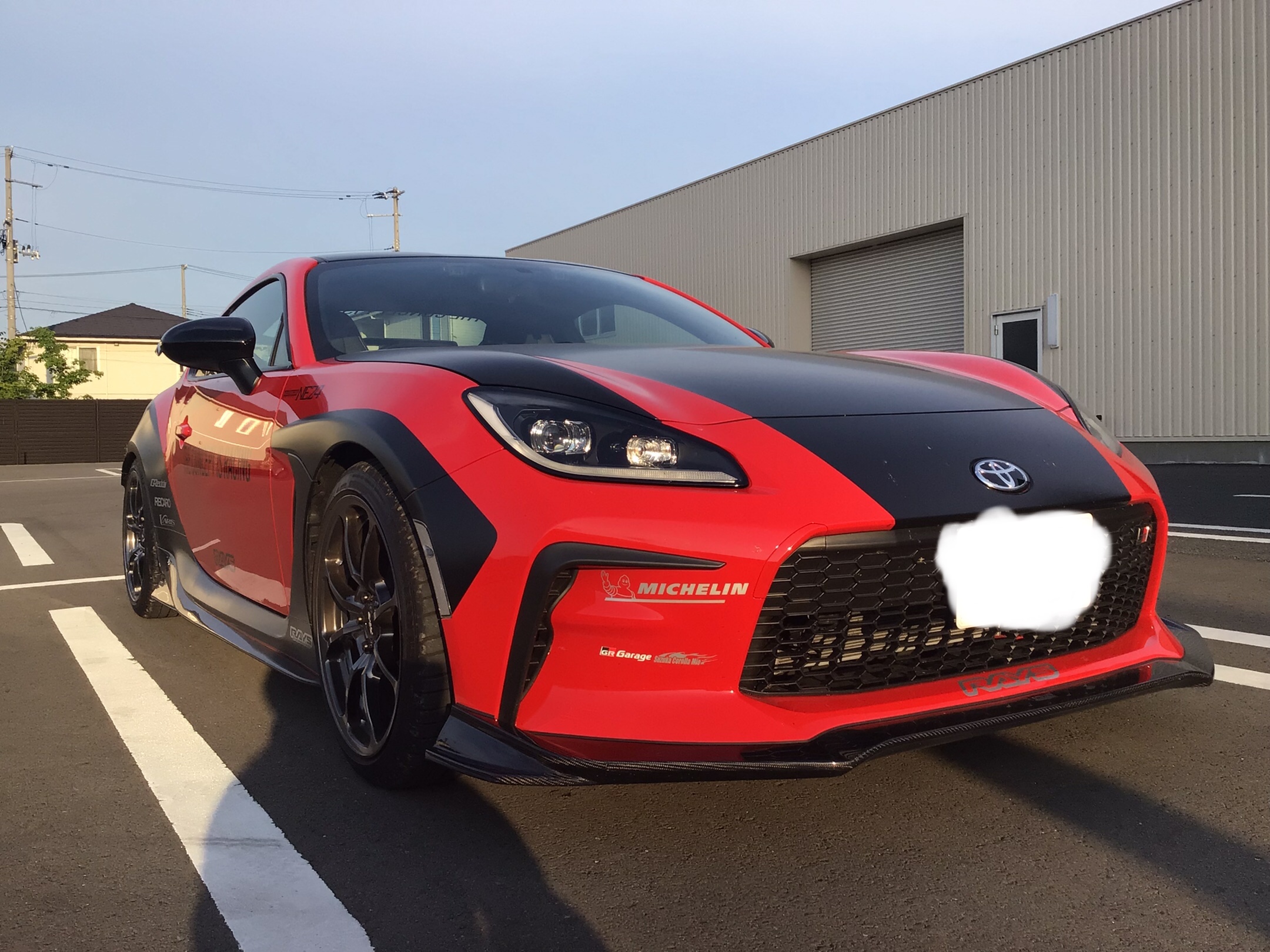Rays レイズ 様 デモカー 86 トヨタ 86 スタッフ日記 タイヤ館 矢巾店 タイヤからはじまる トータルカーメンテナンス タイヤ館グループ