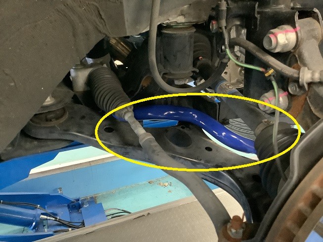 TOYOTA ヴェルファイア GGH30 ホイールセット取付