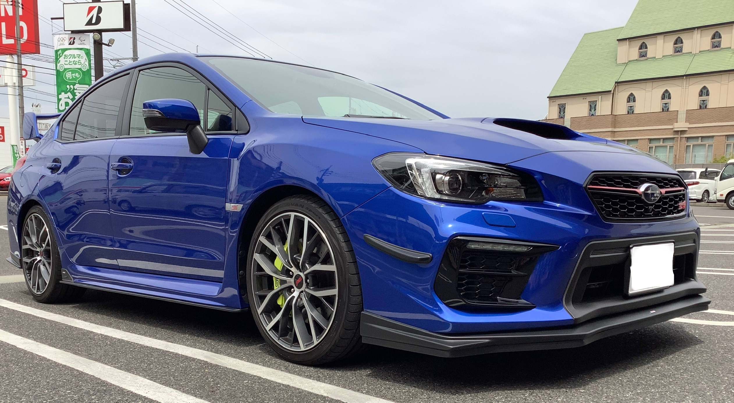 スバル WRX STIにレイズホイール取り付け! | 店舗おススメ情報 スバル WRX STIにレイズホイール取り付け! | 店舗おススメ情報