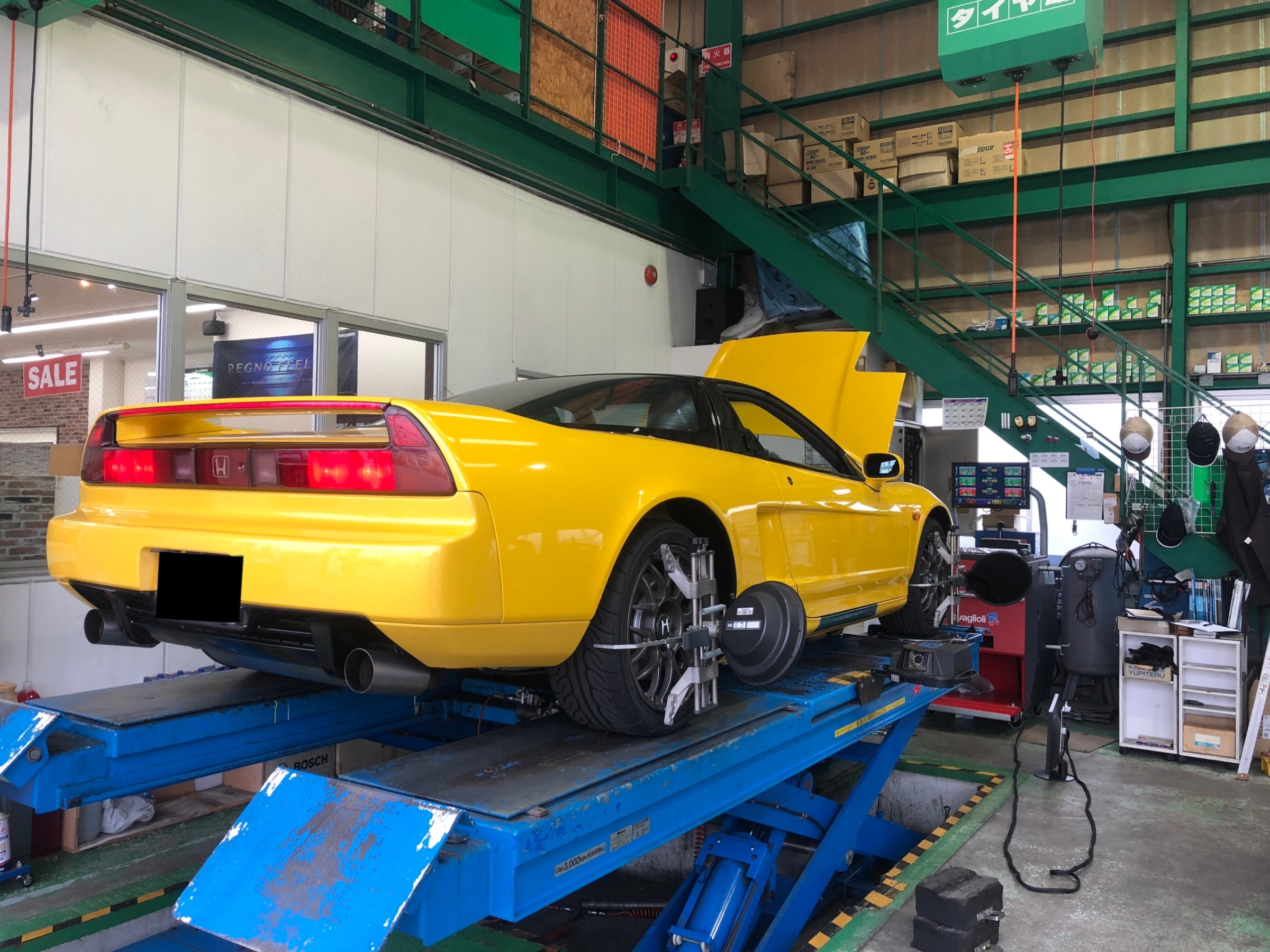 JF3 N-BOX タイヤホイール交換(^^)/ | ホンダ N-BOX ホイール タイヤ