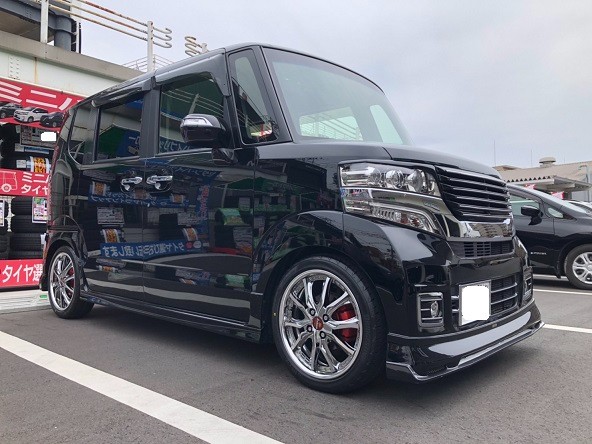 N-BOX Kranze VERAE 16inch ＆ POTENZA RE004 | 店舗おススメ情報