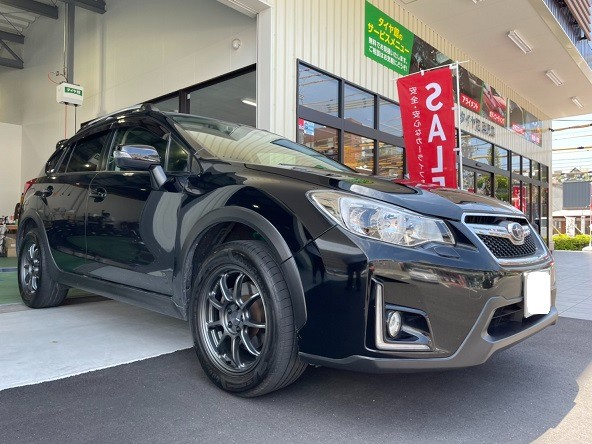 SUBARU XV ENKEI PF09 & テインショックアブソーバー SUBARU XV ENKEI PF09 & テインショックアブソーバー