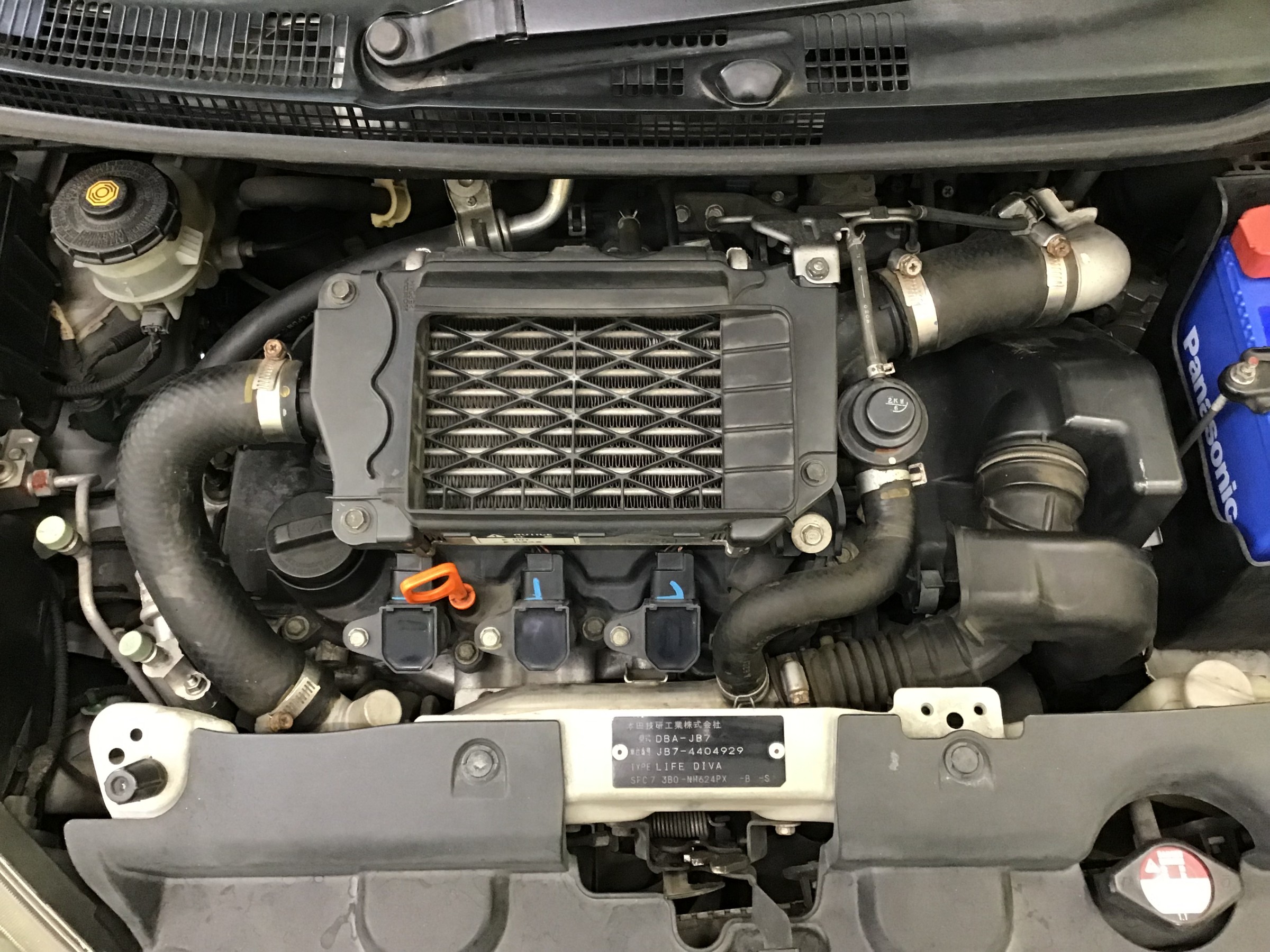 ホンダライフディーバ(DBA-JB7) スパークプラグ交換('ω')ノ | ホンダ