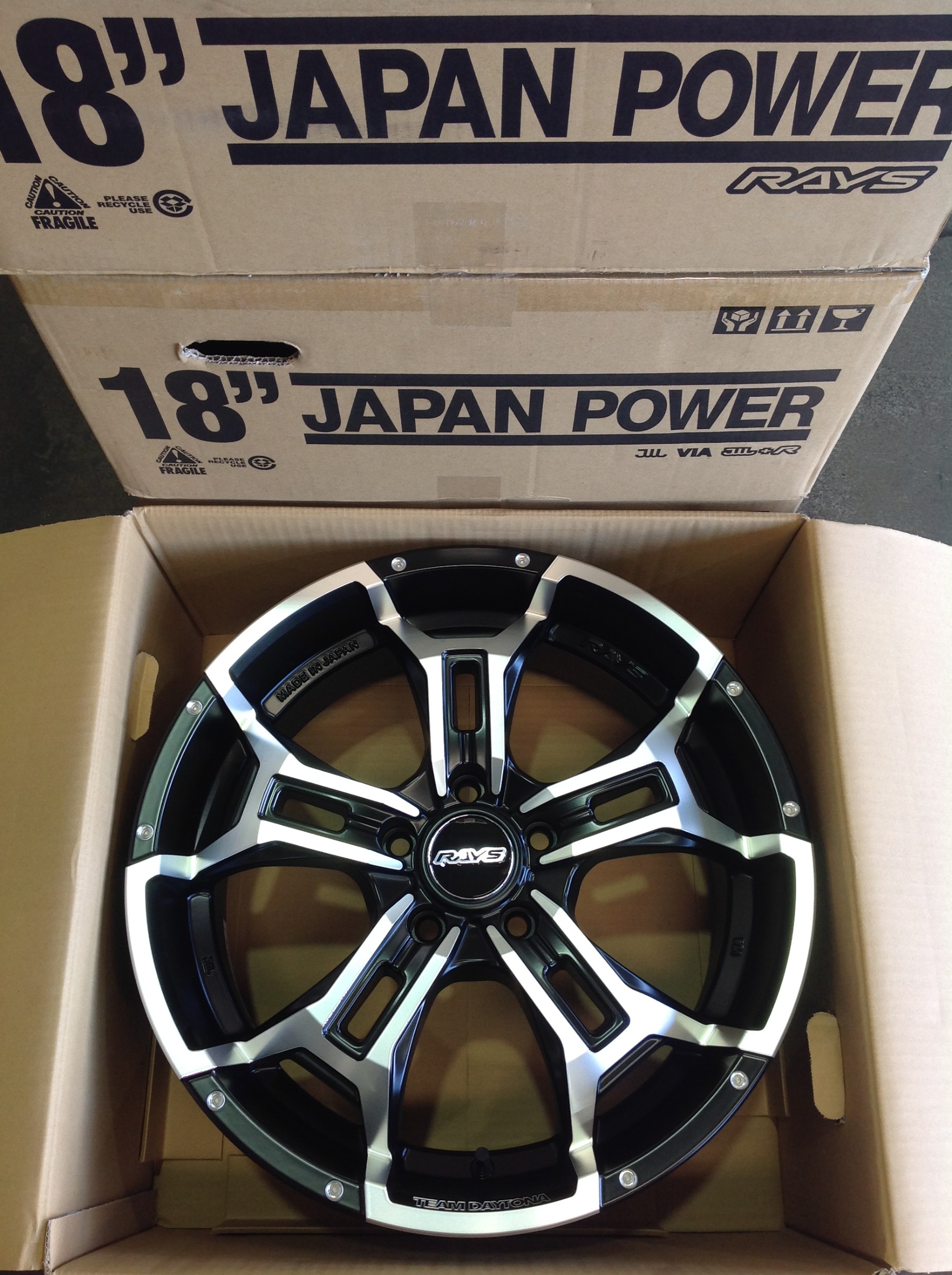 ありがとうございました】メイドインジャパン、RAYS、18インチ