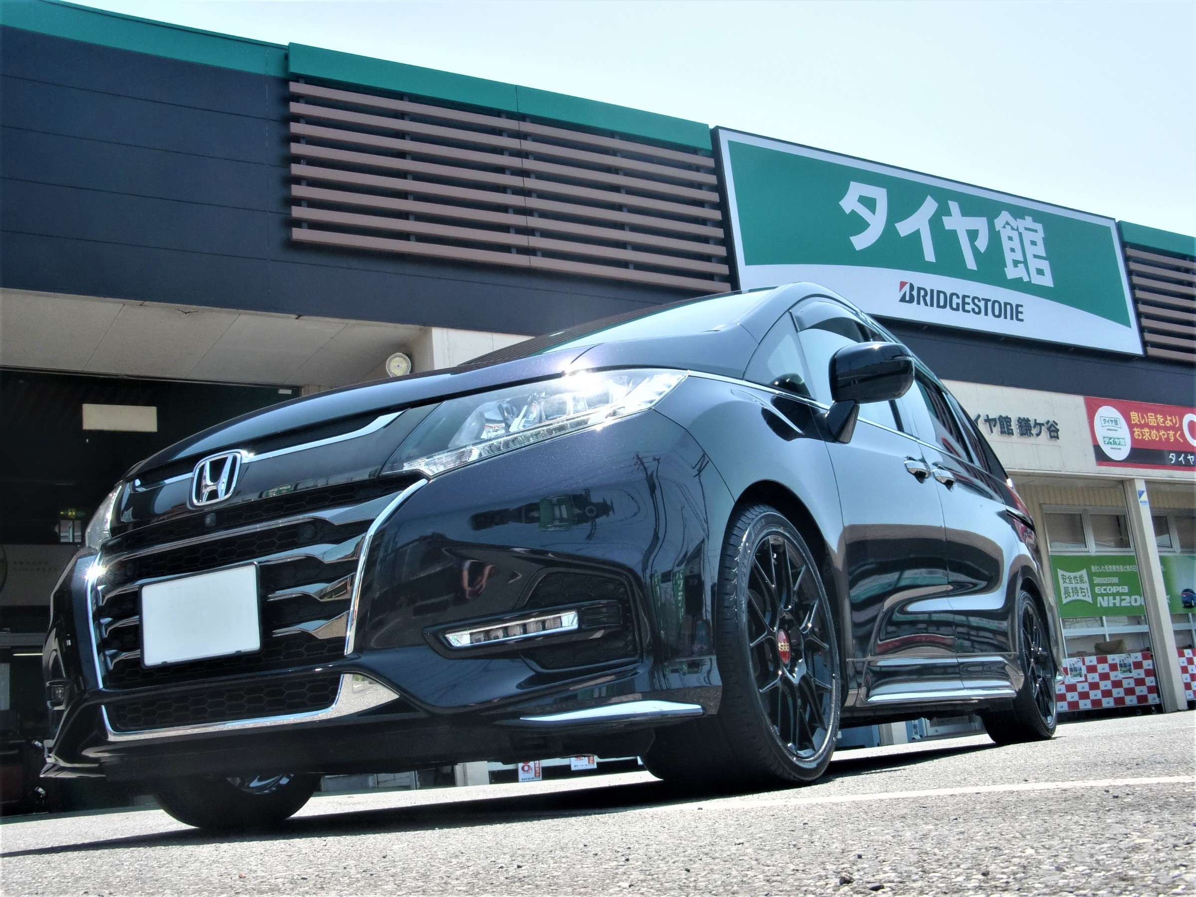 RC1型オデッセイ アブソルート、BBSホイールで夏タイヤ交換！ | ホンダ
