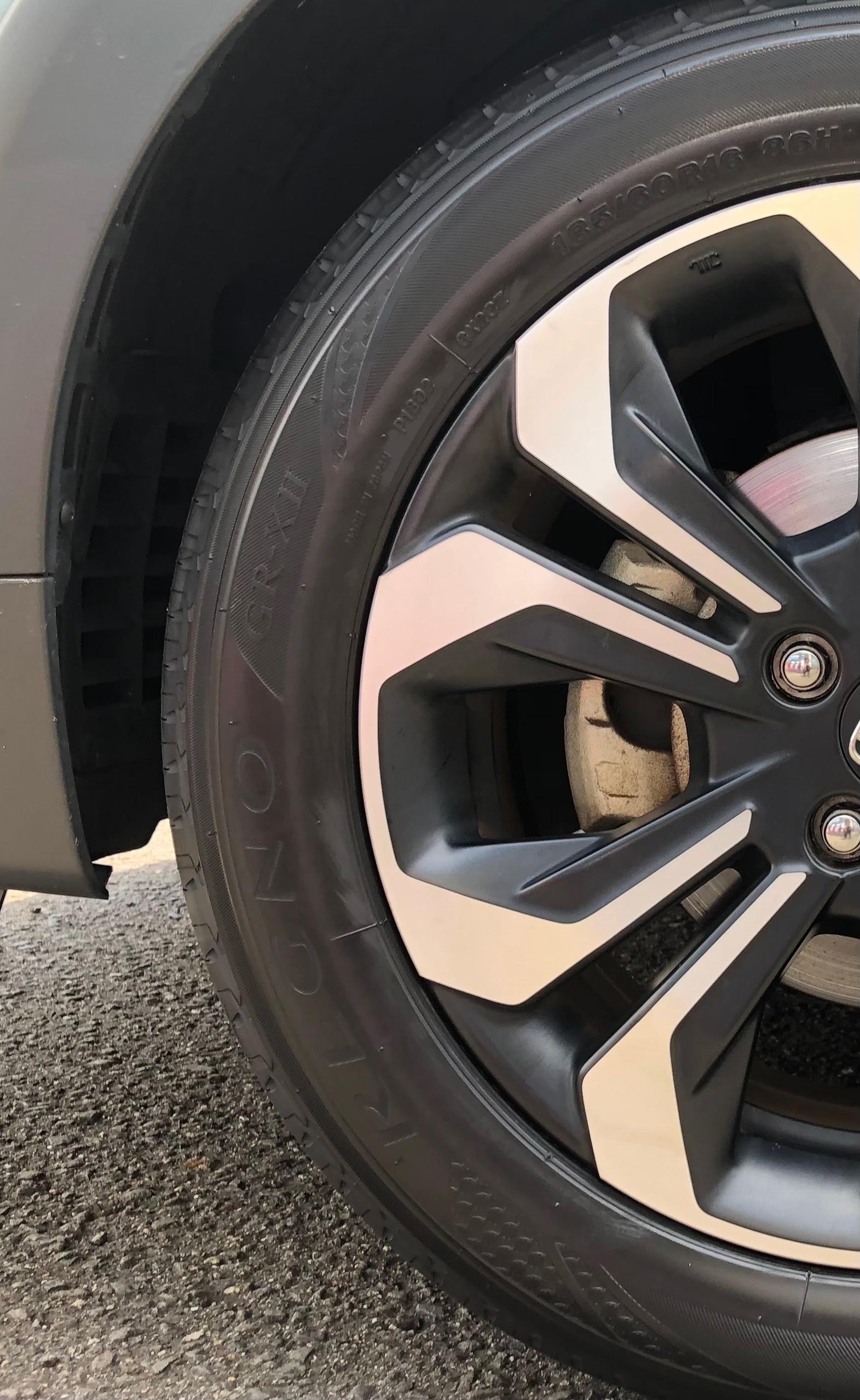 FIT e:HEV CROSSTAR - REGNO GR-XⅡ 取付 | ホンダ フィット タイヤ