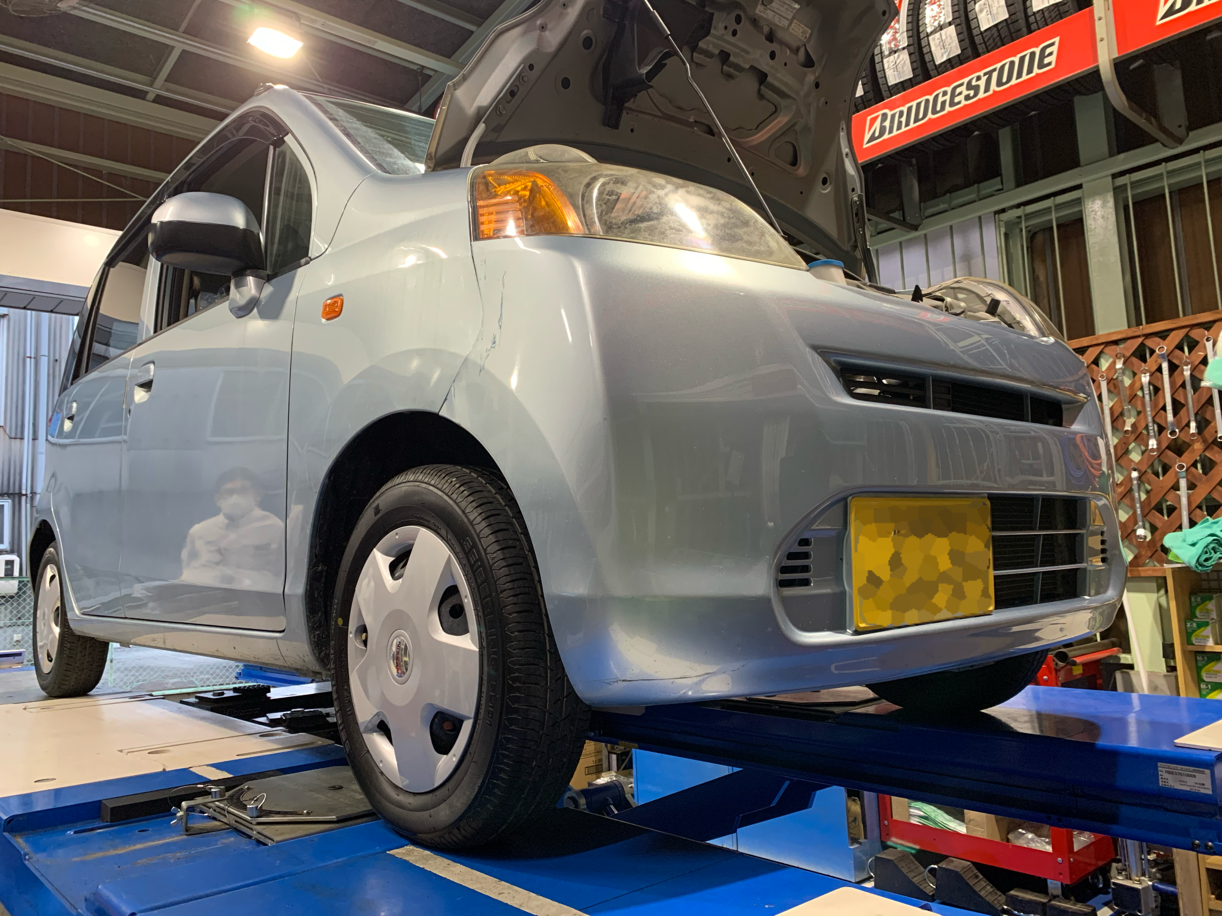 ホンダ ライフ オイル交換しました ホンダ ライフ メンテナンス商品 オイル関連 エンジンオイル交換 サービス事例 タイヤ館 矢野 タイヤからはじまる トータルカーメンテナンス タイヤ館グループ