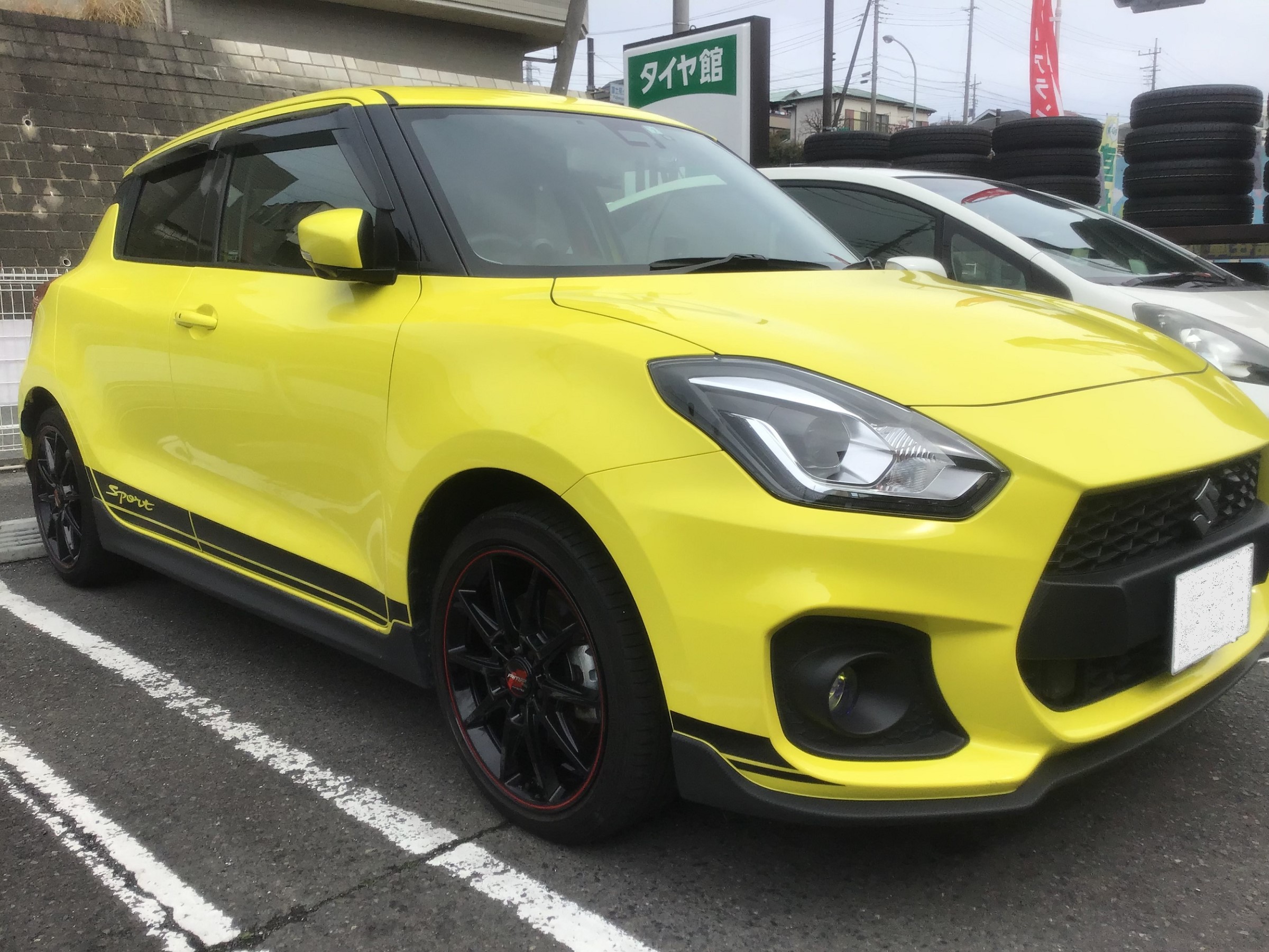 スイフト ＋ RMP RACING R25 | サービス事例 | タイヤ館 港北ニュー