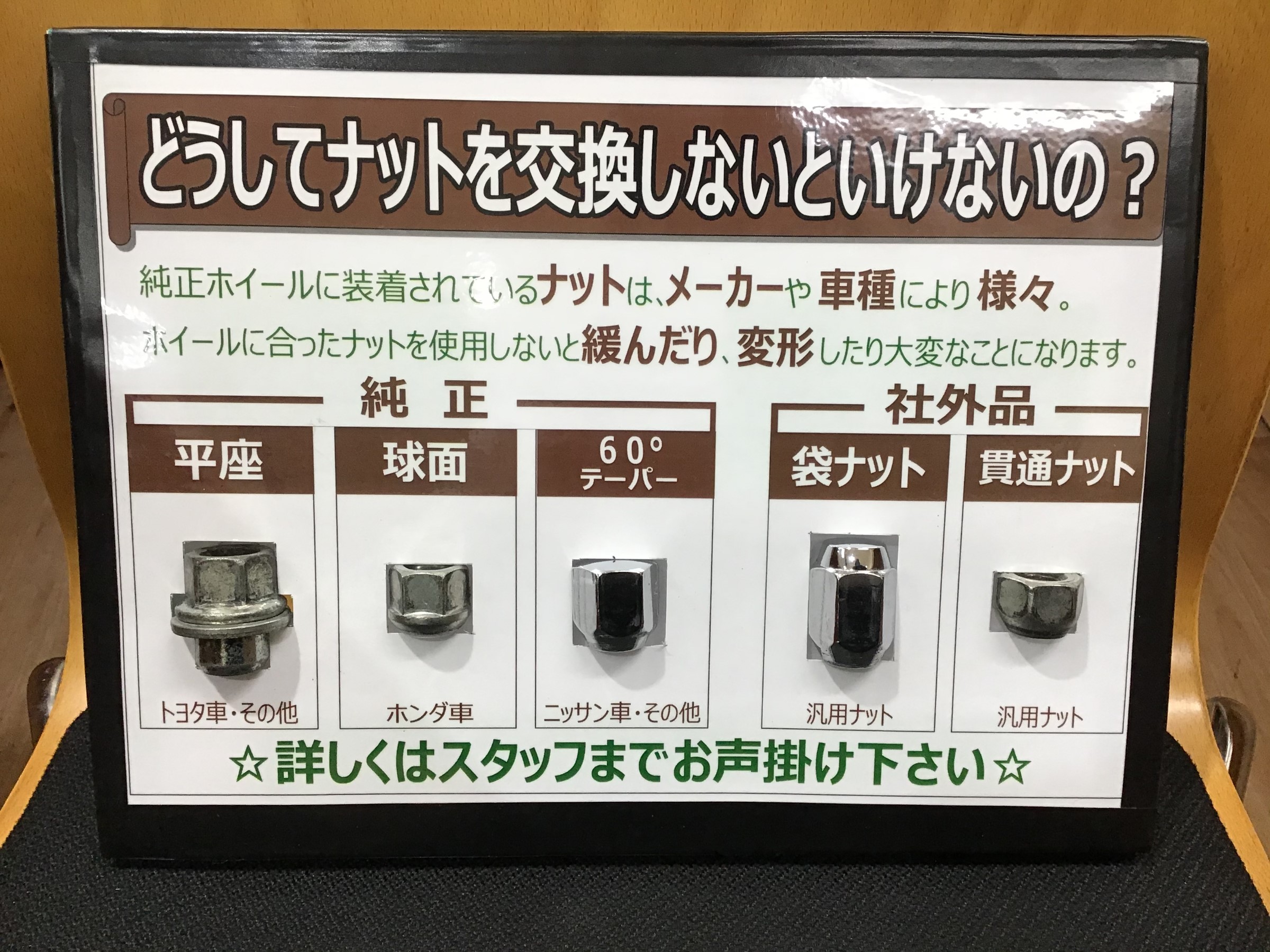 小さい部品ですが、とても大事な部品です！ | お客様取り付けブログ | タイヤ館 水戸けやき台 | 茨城県のタイヤ、カー用品ショップ タイヤからはじまる、トータルカーメンテナンス  タイヤ館グループ