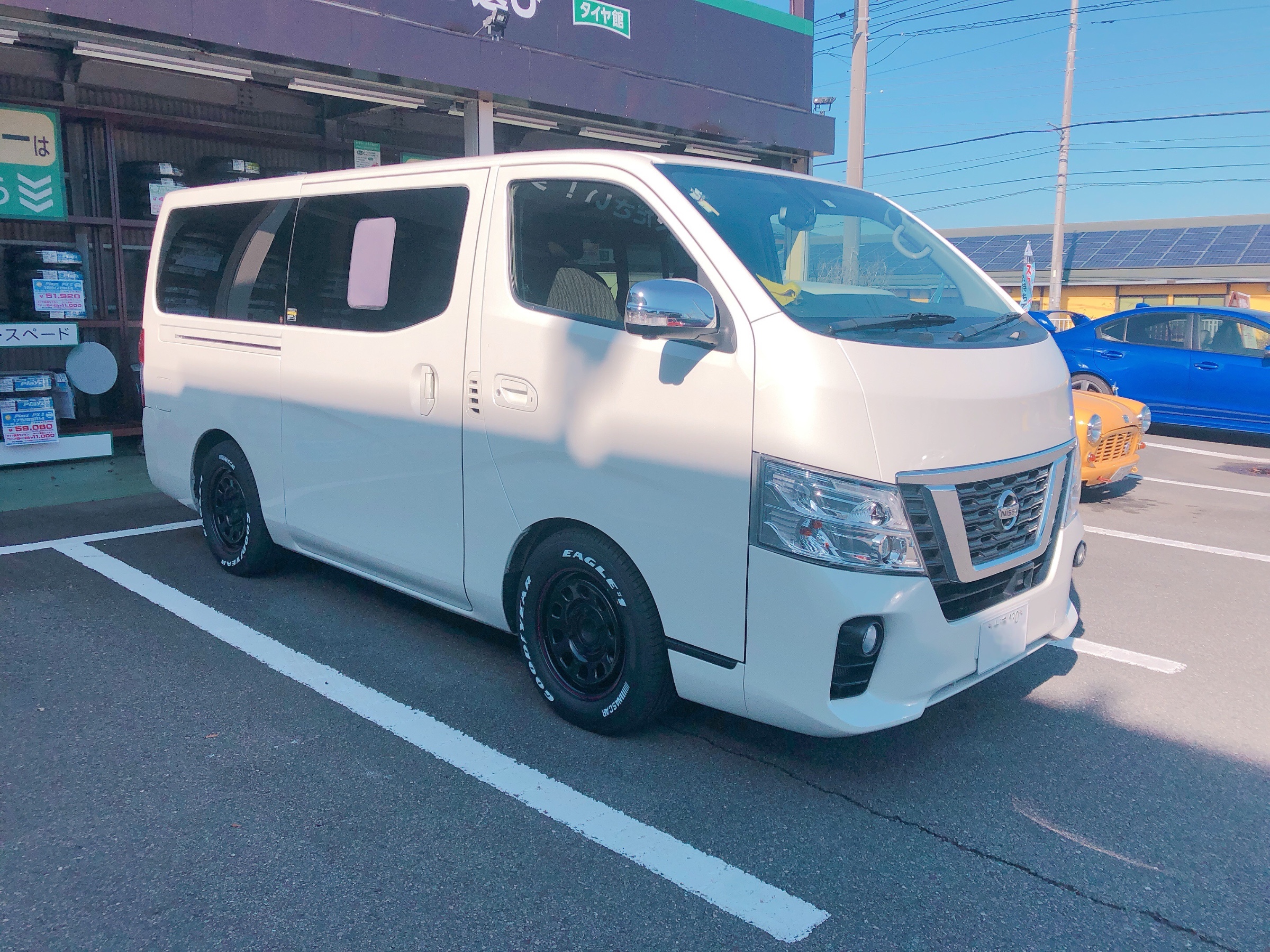 NV350 キャラバン ダウンブロック取付 | 店舗おススメ情報
