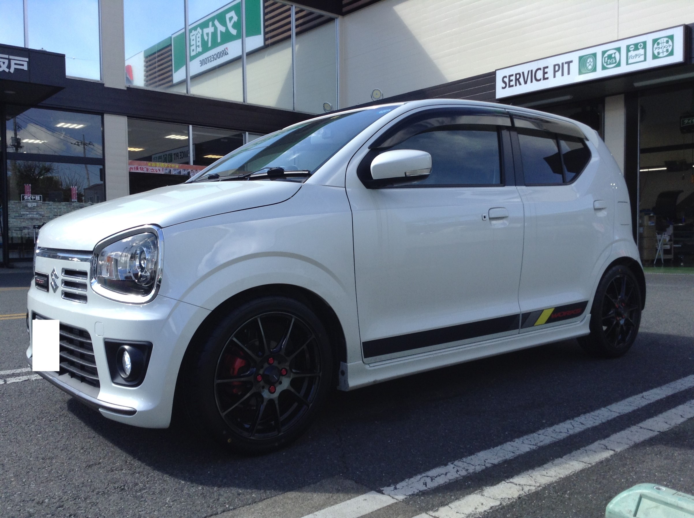 WEDS スポーツ＃”新商品 SA-25R装着♪♪ ＃SA-25R | スズキ アルト