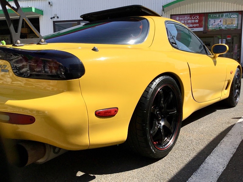 RX-7 クロススピード ハイパーエディションＣＲ７装着 | サービス事例