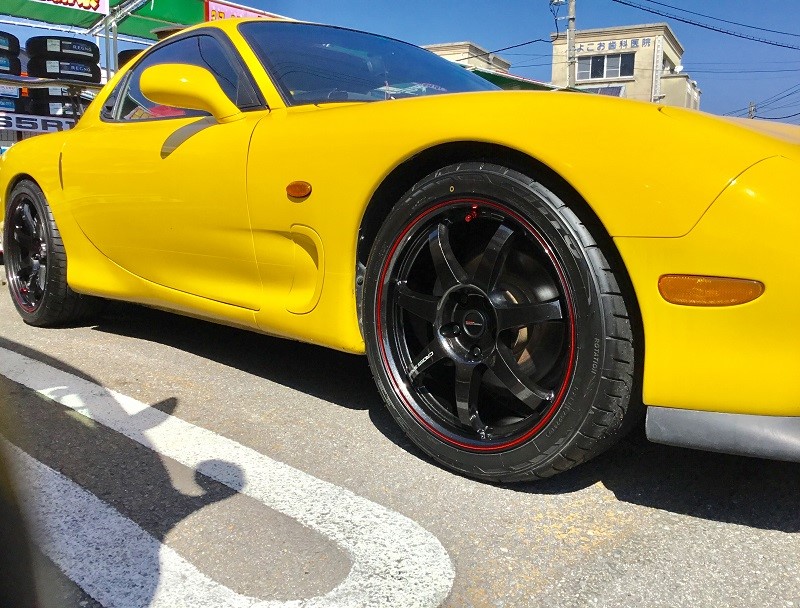 RX-7 クロススピード ハイパーエディションＣＲ７装着 | サービス事例