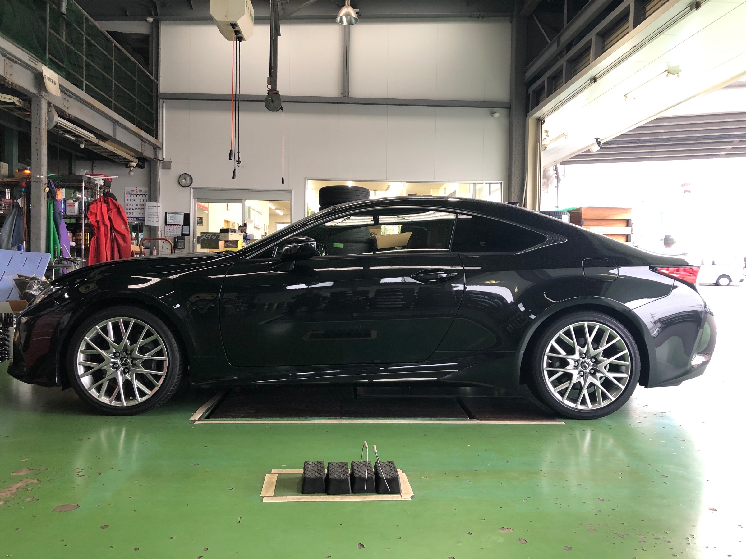 レクサス LC300 RSRTi2000 ダウンサス装着しました♫ | 店舗お レクサス LC300 RSRTi2000 ダウンサス装着しました♫ | 店舗お